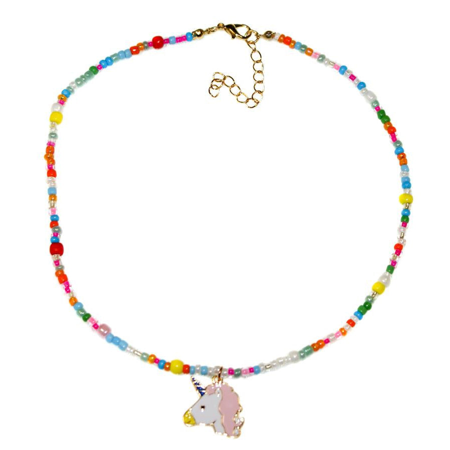 Unicorn Beaded Necklace