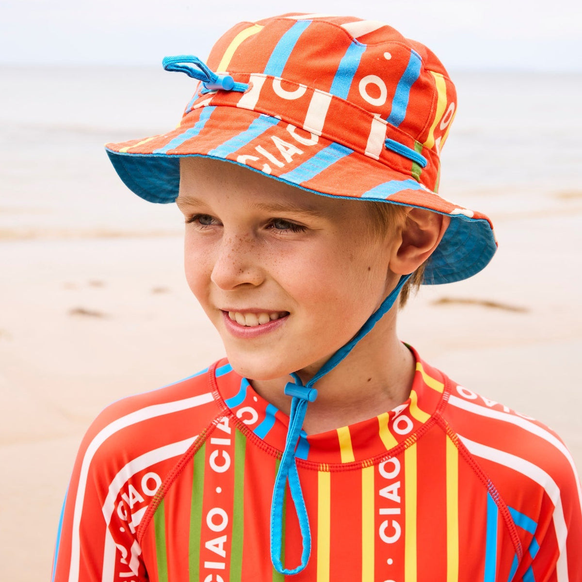 Ciao Stripe Beach Baby & Kids Hat
