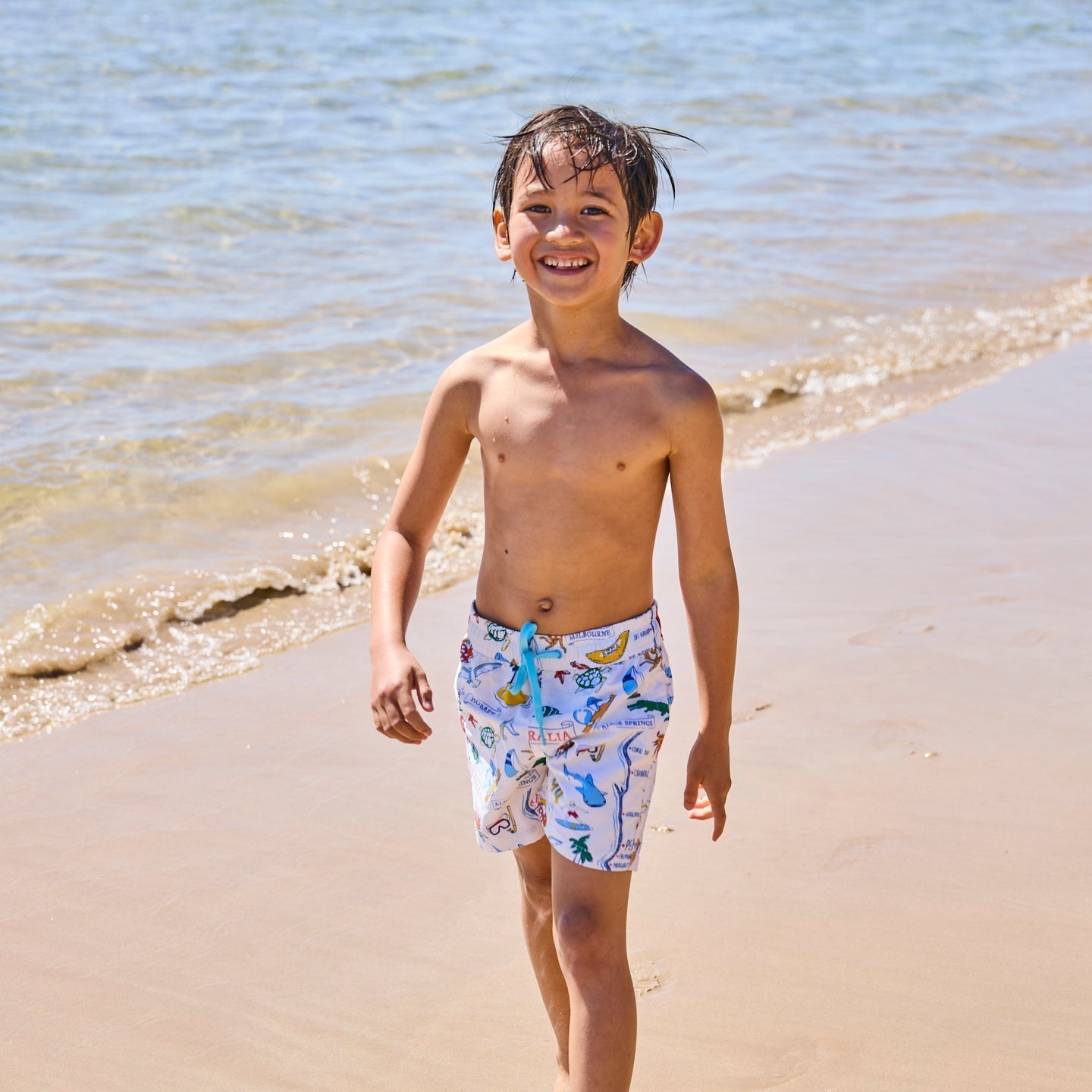 Aussie Road Trip Kids Boardies
