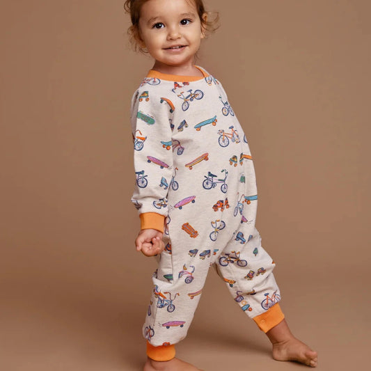 Play All Day Relaxed Terry Romper