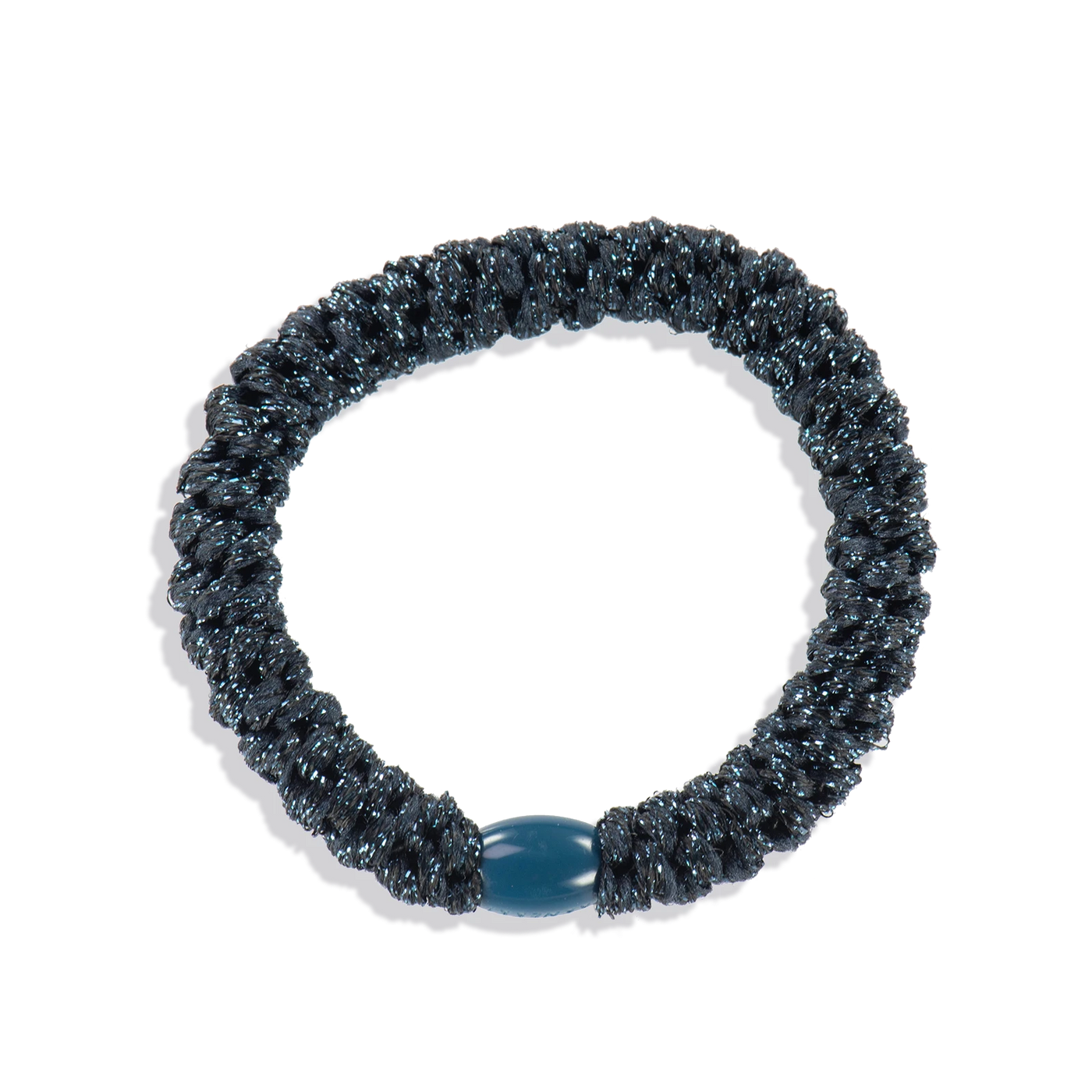 Petrol Glitter KKNEKKI Hair Tie