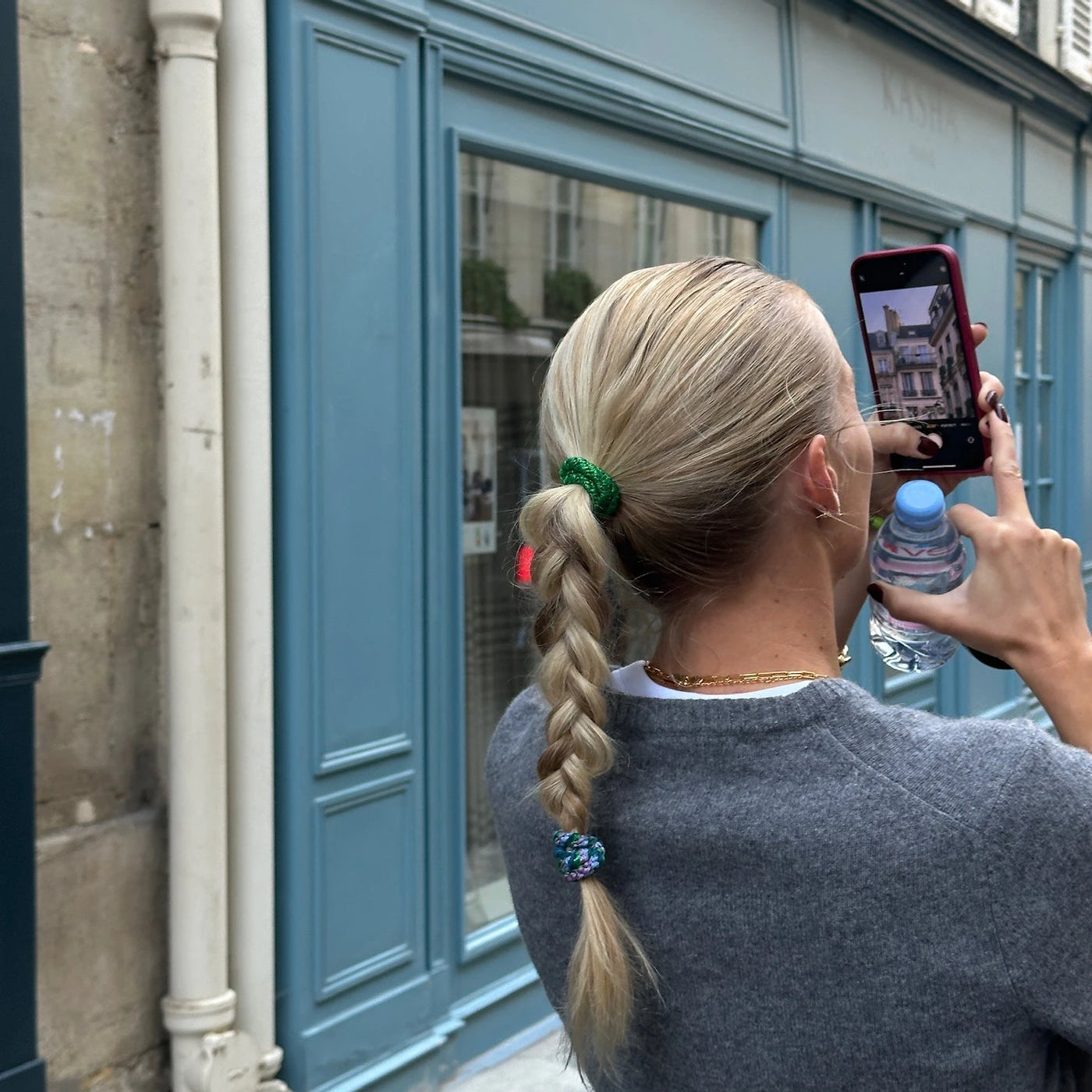 Esmeralda Glitter KKNEKKI Hair Tie