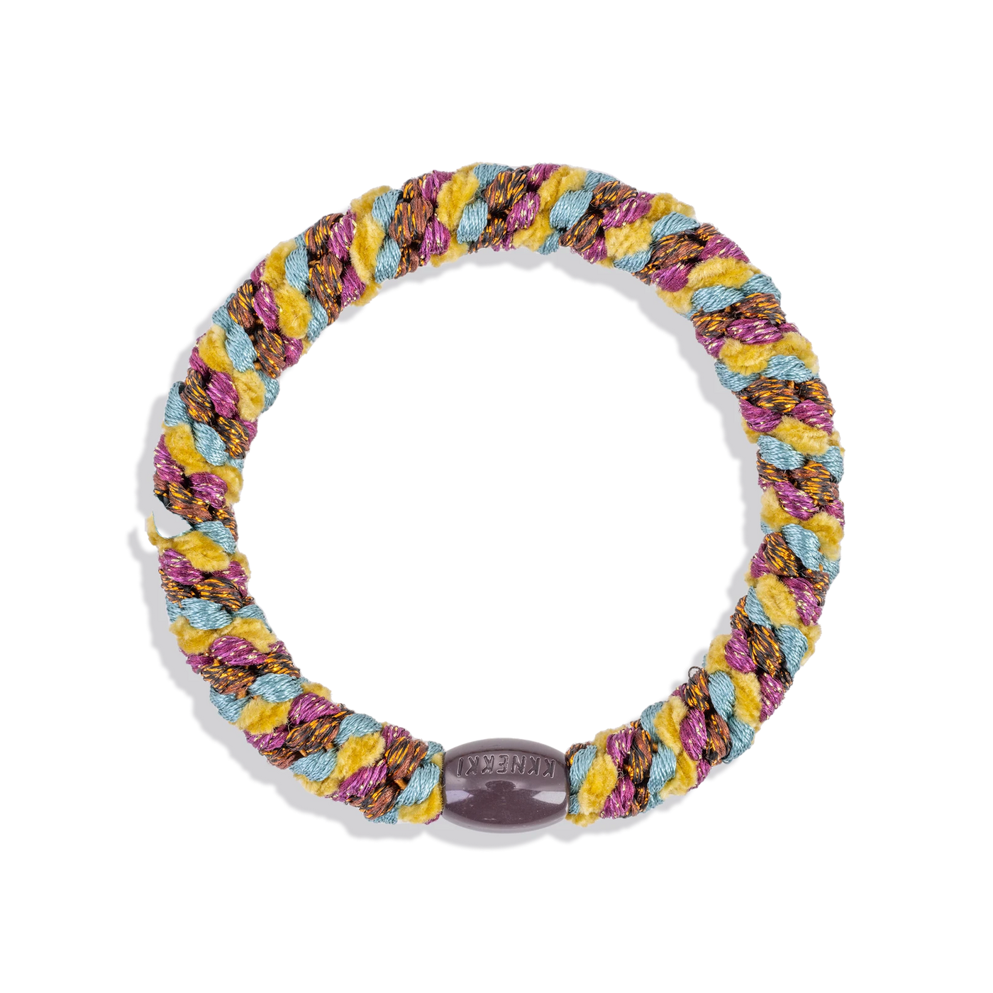 Mix Copper Grape Mustard Velvet KKNEKKI Hair Tie