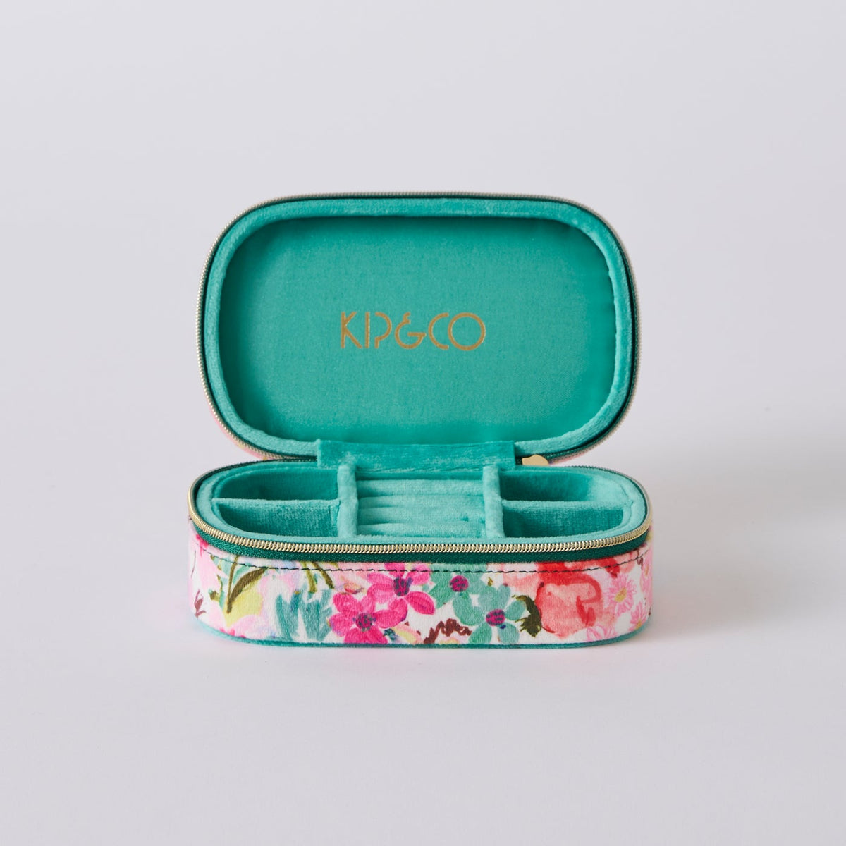 Alfresco Travel Velvet Jewellery Box