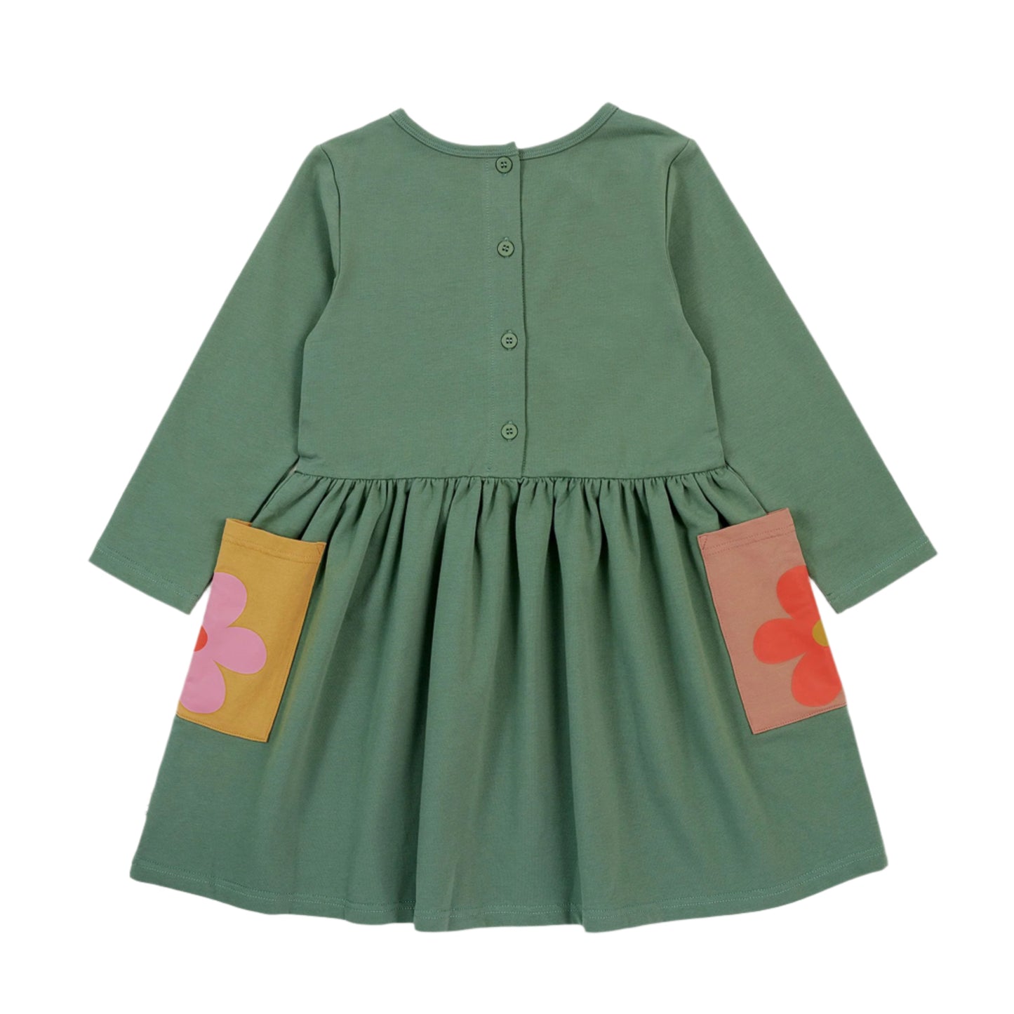 Posy Pockets Long Sleeve Dress