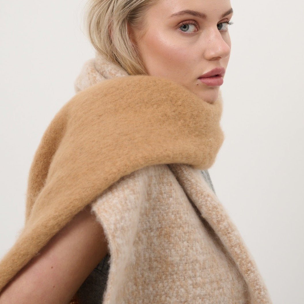 Caramel Duo Scarf