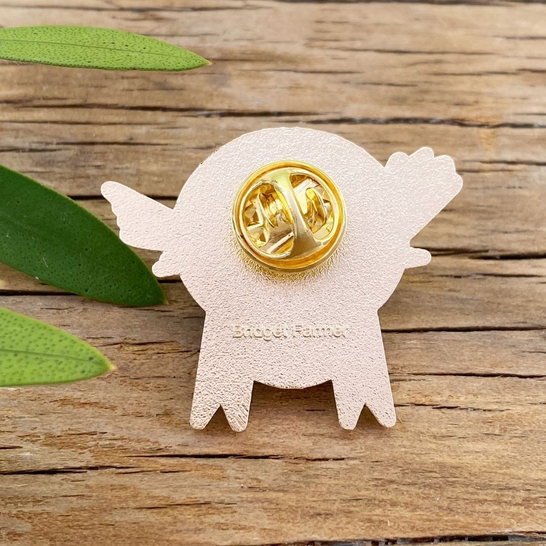 I Love Willies Enamel Pin