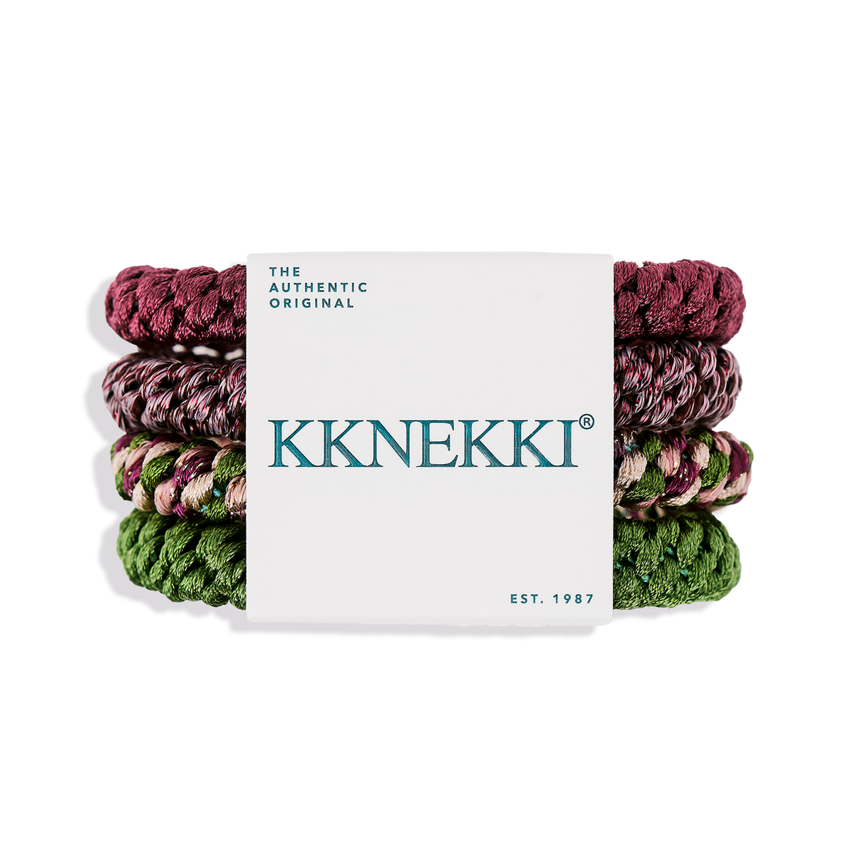 Bundle No.66 KKNEKKI Set of 4 Hair Ties