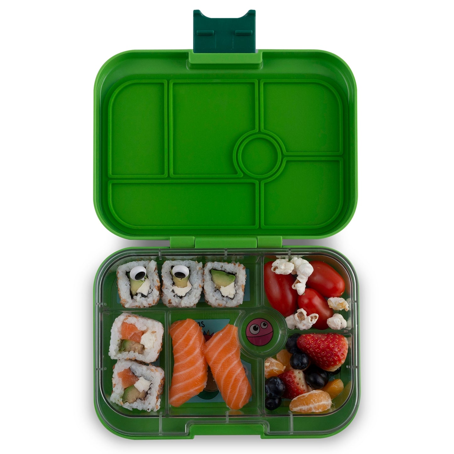 Yumbox Original 6 Compartment Bento Box Green Monster