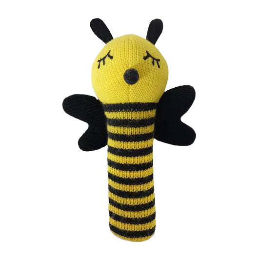 Knit Rattle Bee