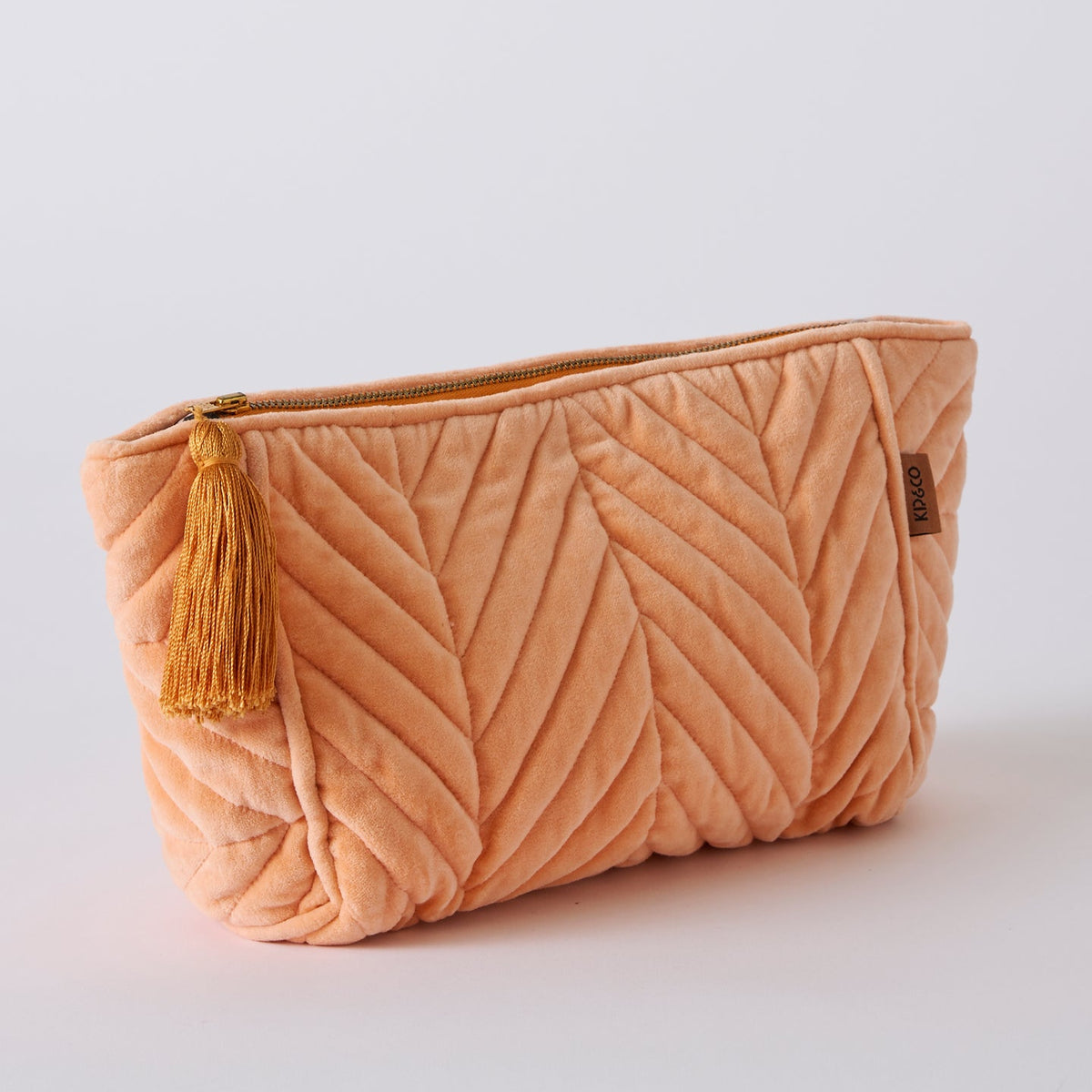 Melon Velvet Toiletry Bag