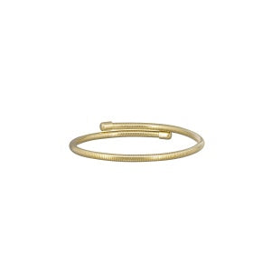 Snake Wrap Gold Bangle