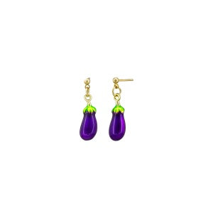 Aubergine Earrings