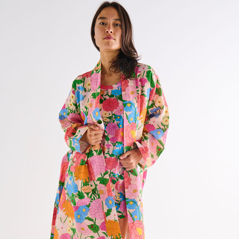 Follow The Sun Linen Robe