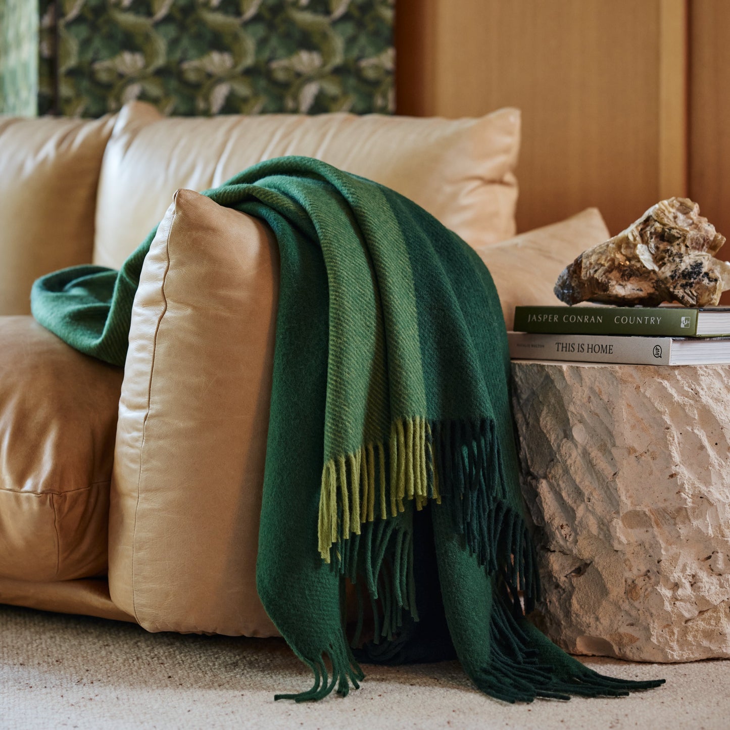 Gem Forest Merino Wool Throw
