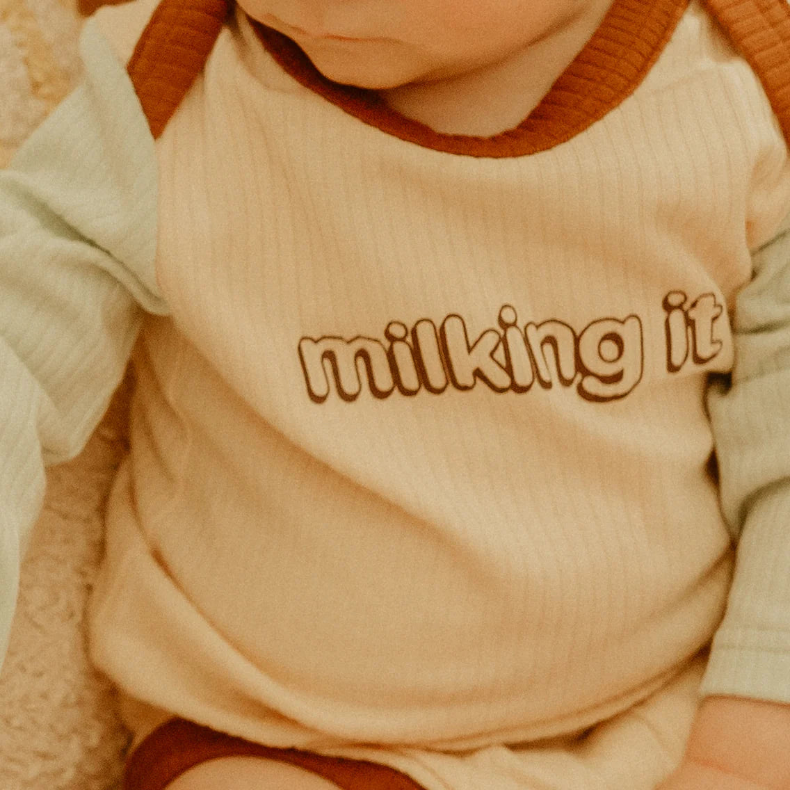 Milking It Organic Cotton Onesie