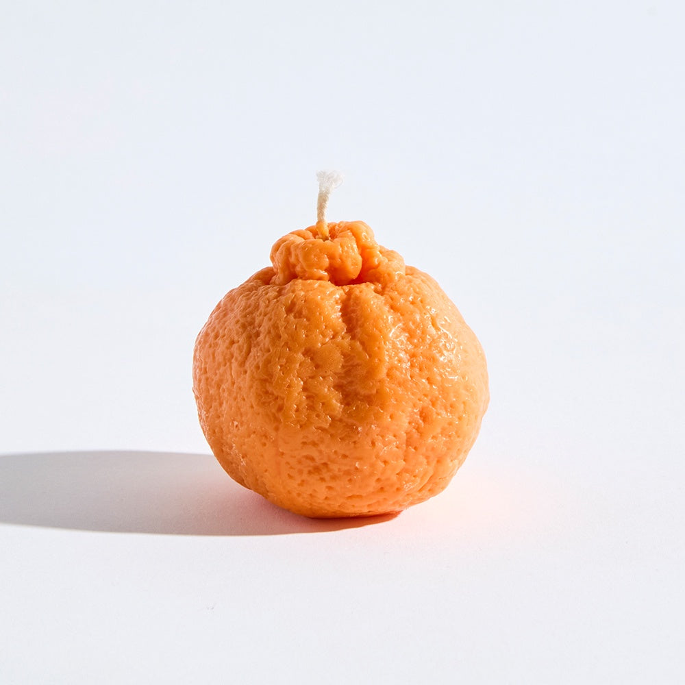 Sumo Orange Small Candle