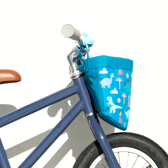Dinosaur Canvas Bike Scooter Basket Habeo Australia