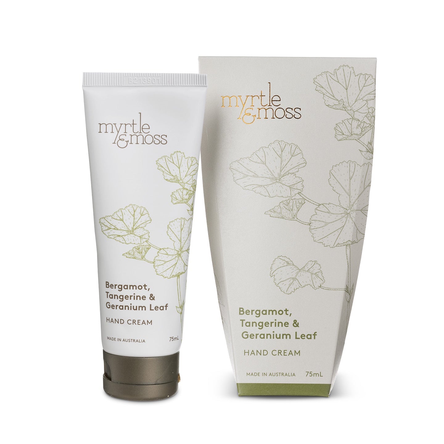 Bergamot, Tangerine & Geranium Leaf Hand Cream 75ml