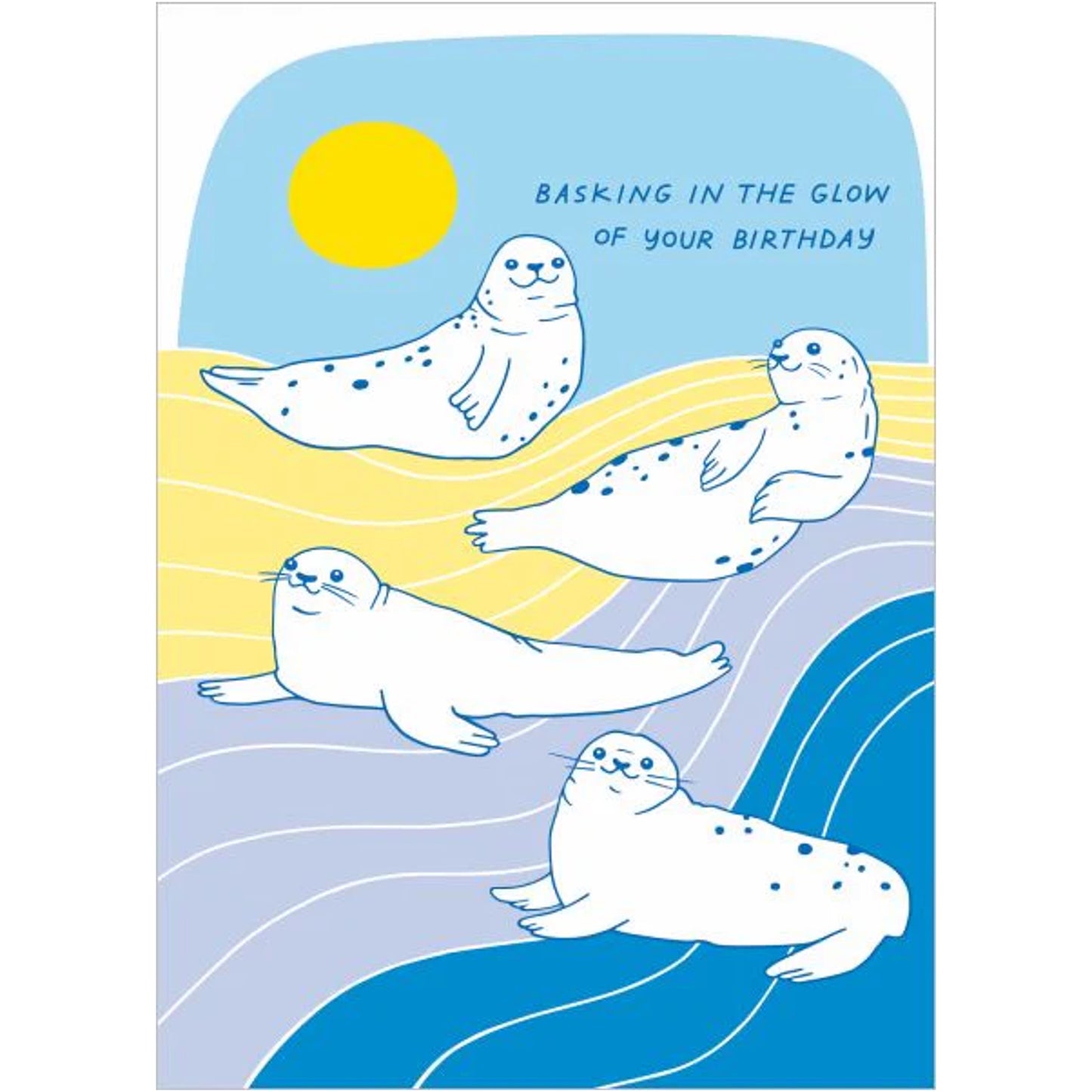 Basking in the Glow Greeting Card