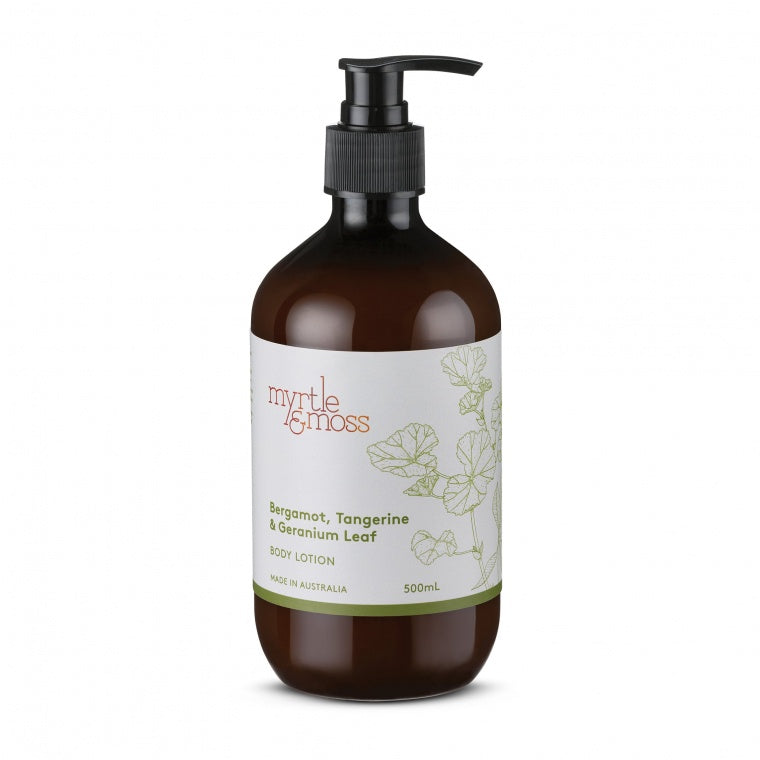 Bergamot, Tangerine & Geranium Leaf Body Lotion 500ml