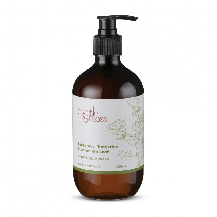 Bergamot, Tangerine & Geranium Leaf Hand & Body Wash 500ml