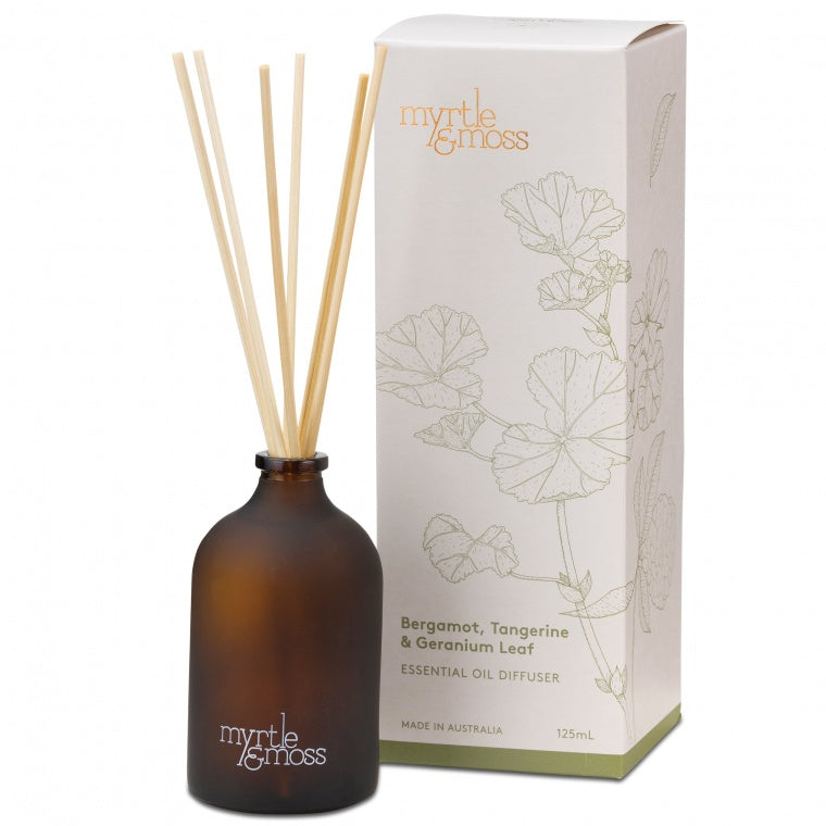 Bergamot, Tangerine & Geranium Leaf Essential Oil Diffuser