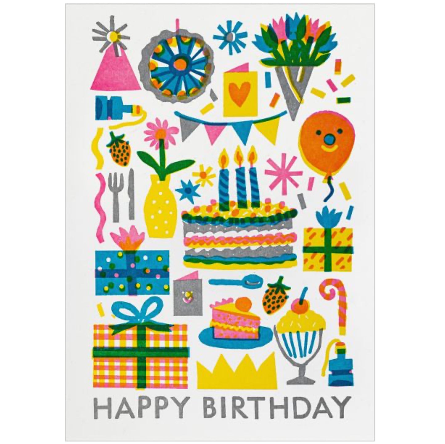 Birthday Pattern Greeting Card