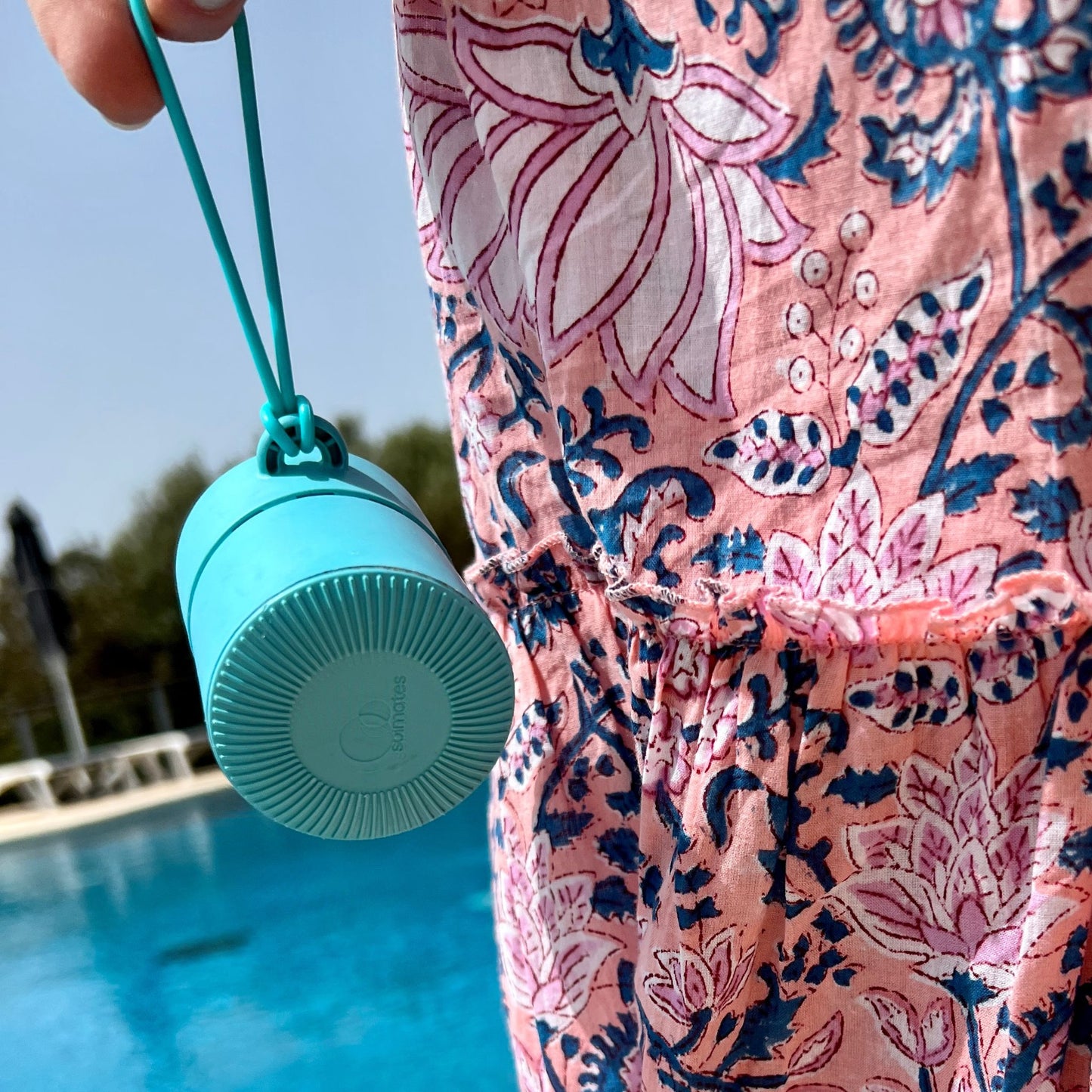 Refillable Sunscreen Applicator Sky Blue
