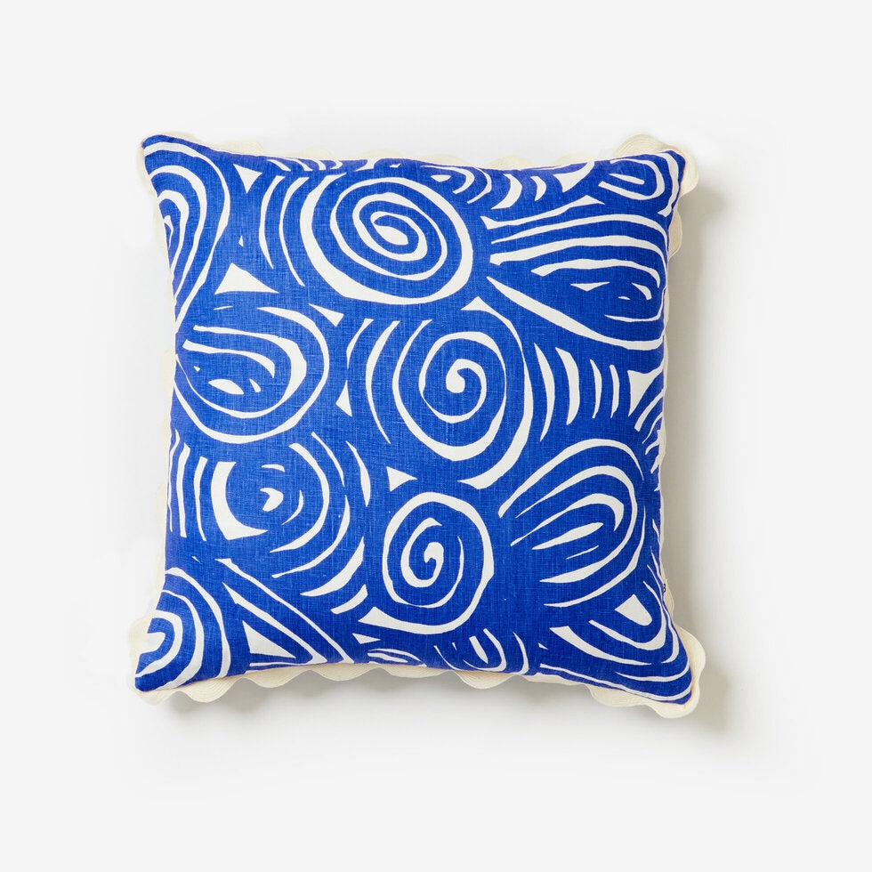 Landscape Yves Klein Blue Cushion