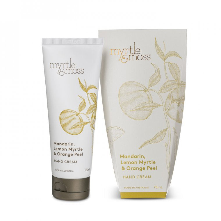 Mandarin, Lemon Myrtle & Orange Peel Hand Cream 75ml