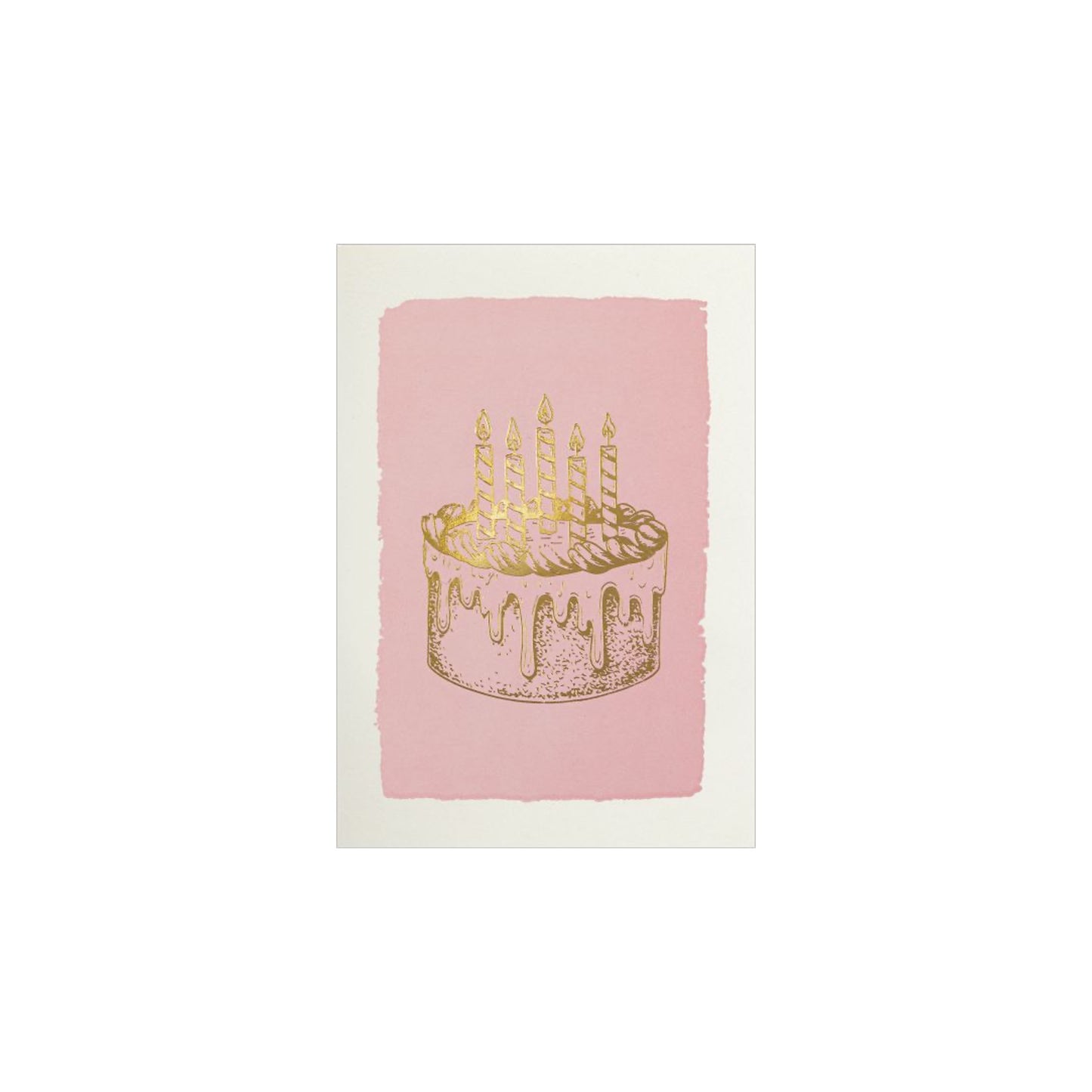 Birthday Cake Mini Greeting Card