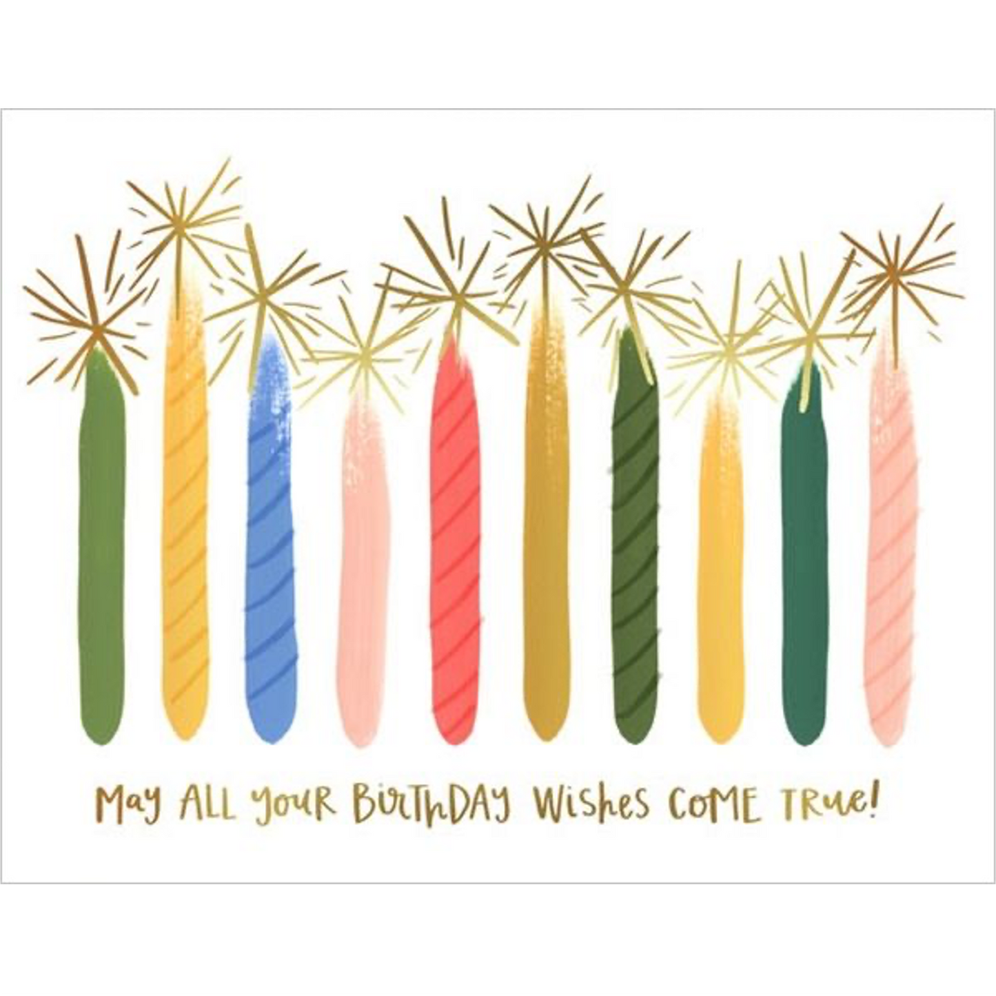 Candle Birthday Greeting Card