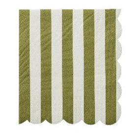 Carnival Olive Paper Napkins