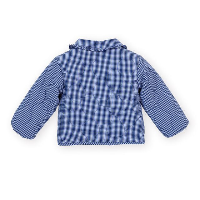 Wild Strawberry Gingham Padded Kids Jacket