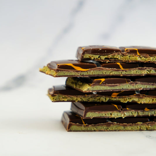 Dubai Chocolate Pistachio Kadaifi Bar