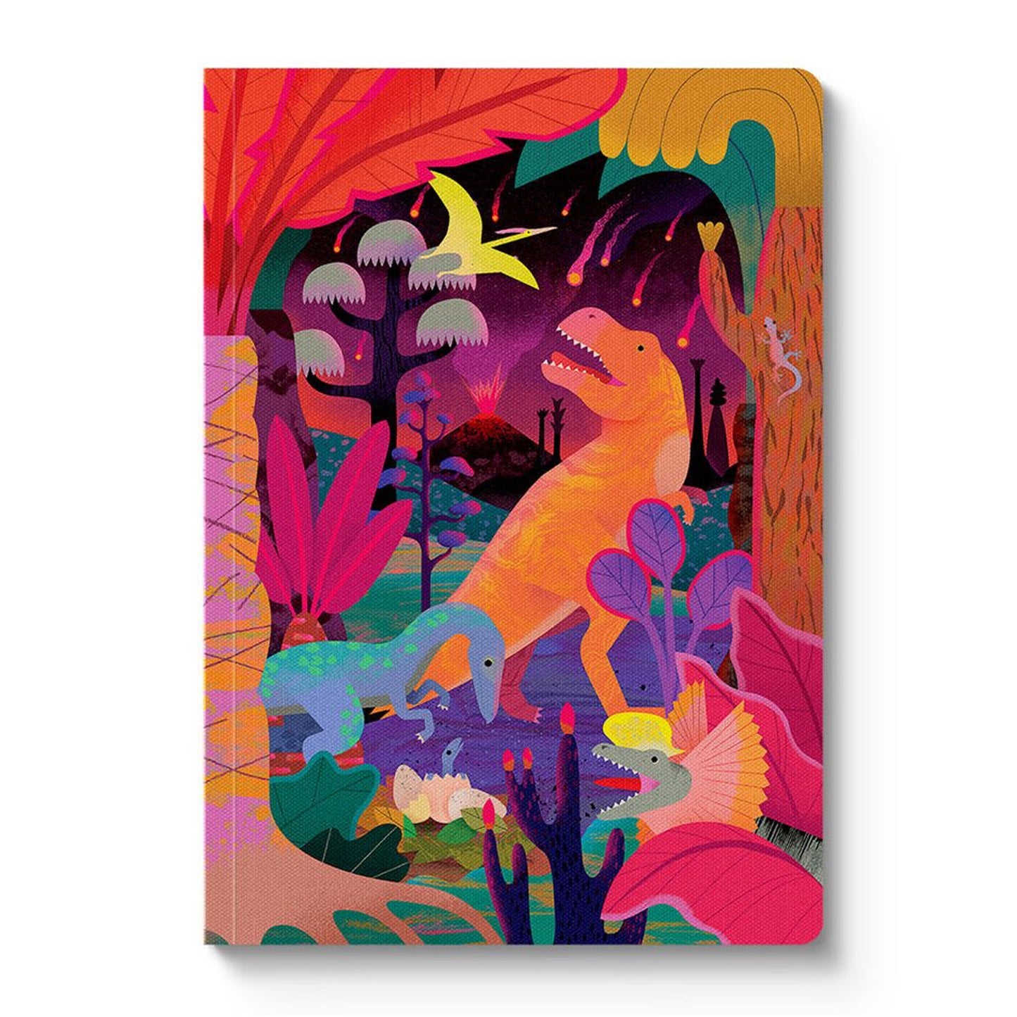 Prehistoric Carnivores A5 Soft Cover Notebook