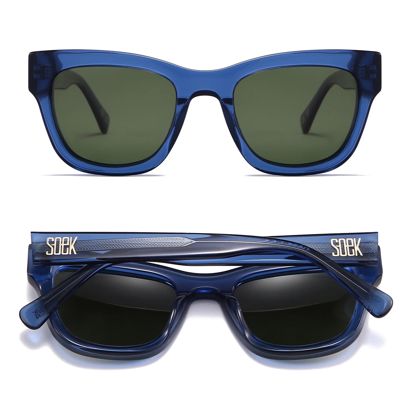 Collide Cobalt Plant Based Sunglasses