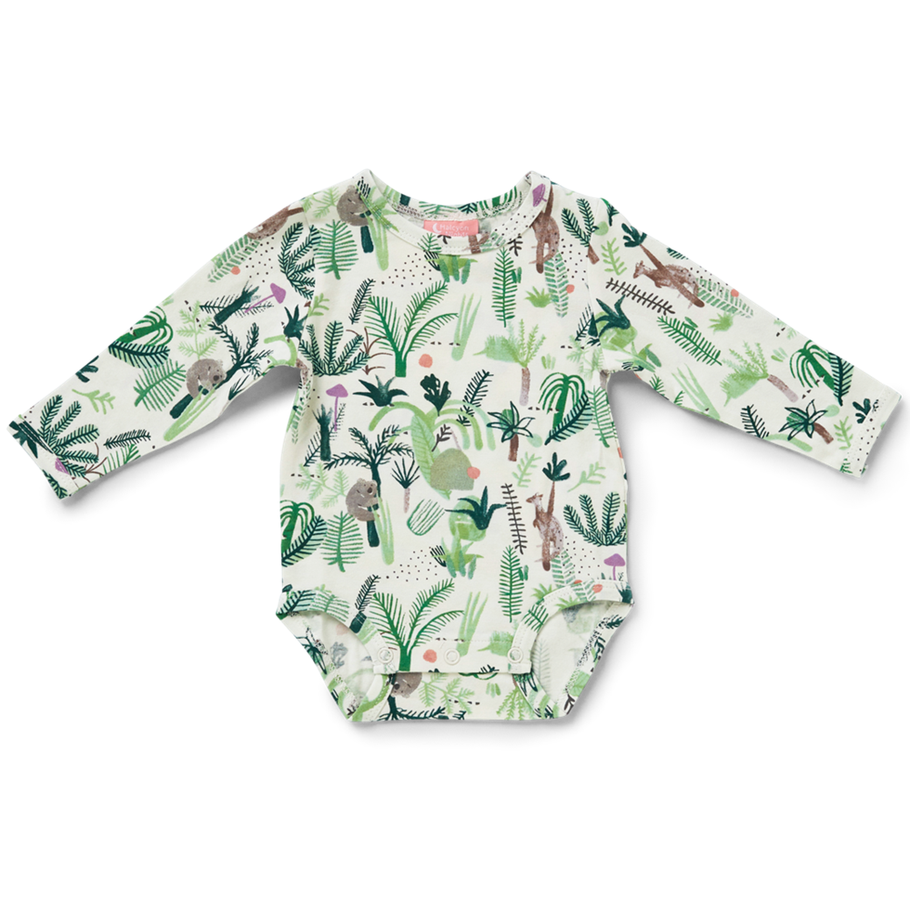 Fern Gully Long Sleeve Bodysuit