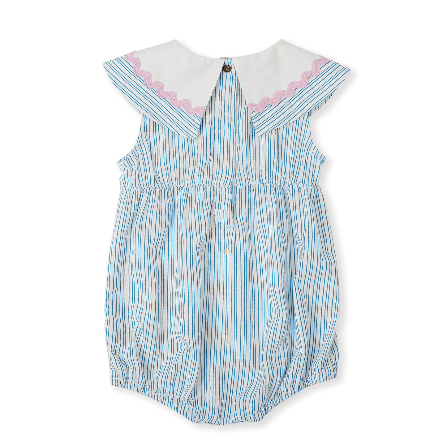Sailor Stripe Ava Collared Romper