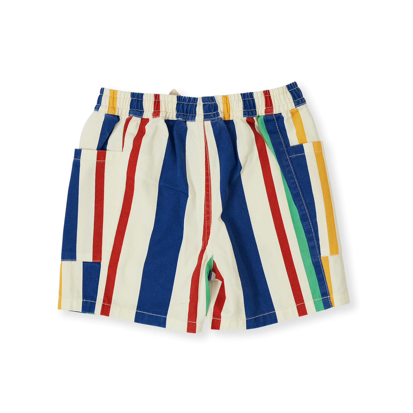 90's Bold Stripe Noah Denim Pocket Kids Shorts