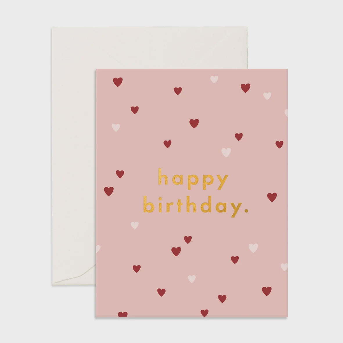 Birthday Little Hearts Greeting Card