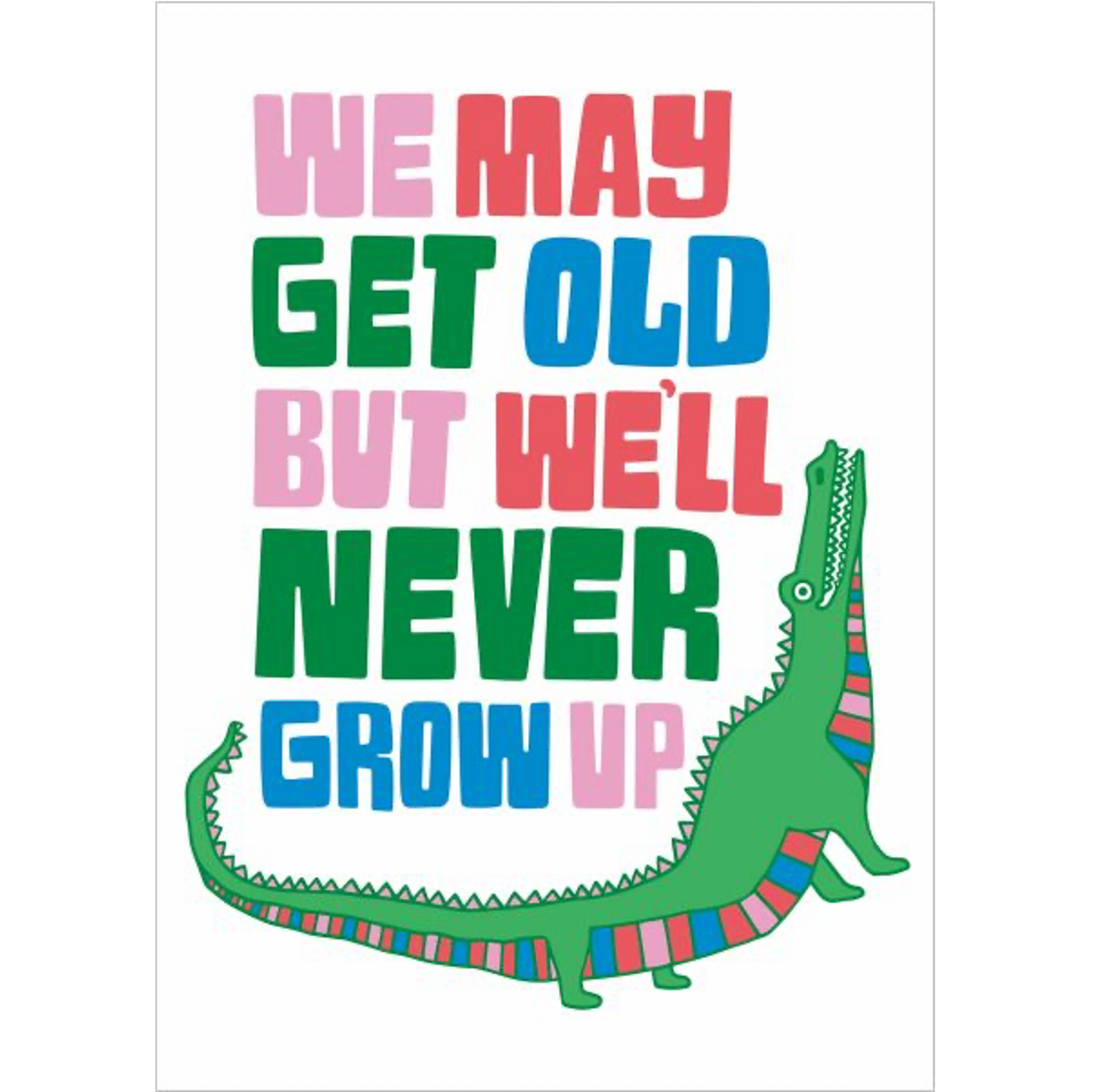 Gator Birthday Greeting Card