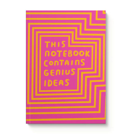 Genius Ideas A5 Soft Cover Notebook