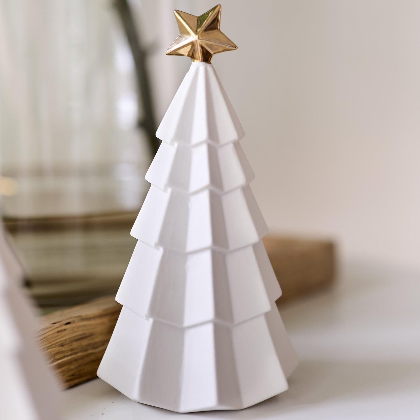 Christmas Tree with Gold Star