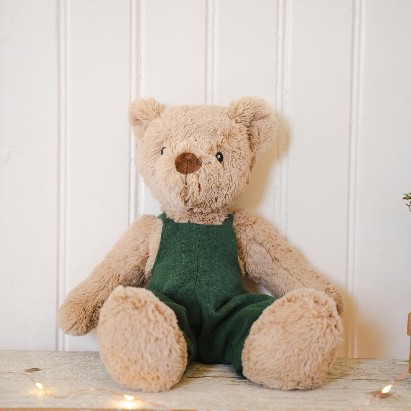Honey Bear Green Overalls