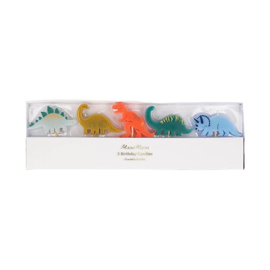Dinosaur Candles (Pack of 5)