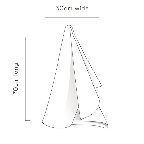 Fairy Floss Eucalyptus Linen Blend Tea Towel