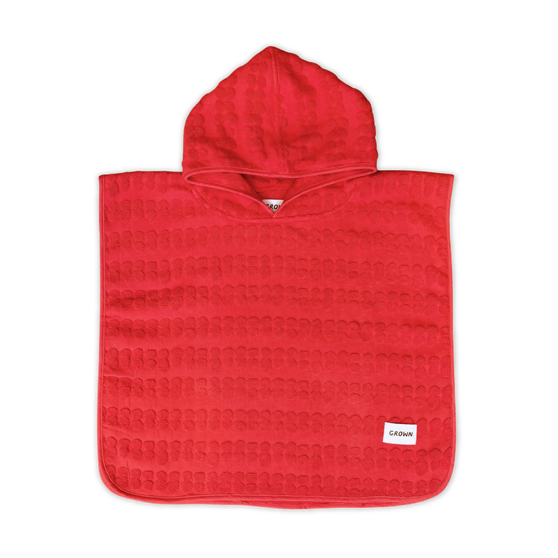 Fiesta Bubble Terry Towelling Poncho