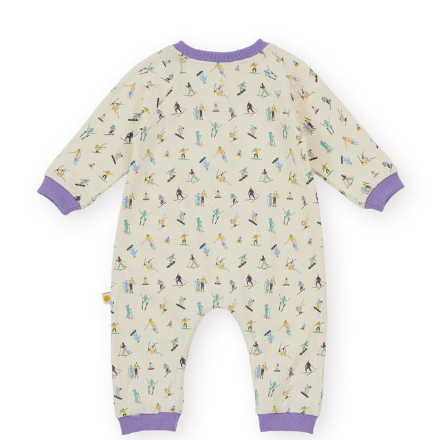 Ski Slopes Terry Romper